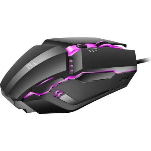 Chasing Leopard Gaming Mouse DPI Adjustable Wired Mouse USB Optical LED Computer Mice for Laptop PC Game Professional Gamer K3