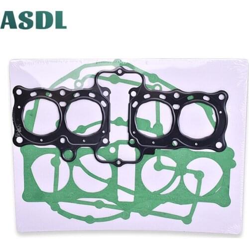 Motorcycle Cylinder Head Overhaul Gasket Mat Set for Honda CBR400 NC23 1988-1989 CB400SF CB400 VTEC CB-1 1988-1991