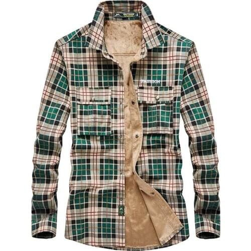 Mcikkny Mens Fleece Shirts