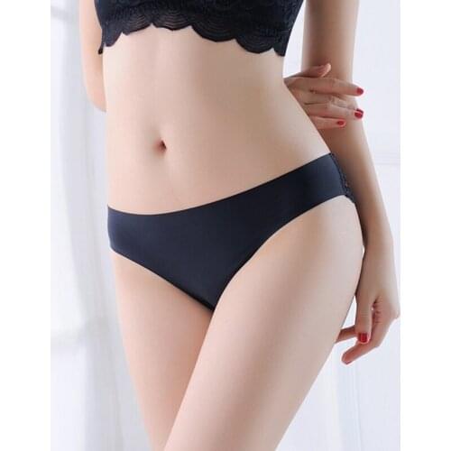 Fashion Floral Sexy Womens Panties Low-rise Thong G-String Underwear Lady Lace Seamless Lingerie Soft Briefs Knickers Lingerie