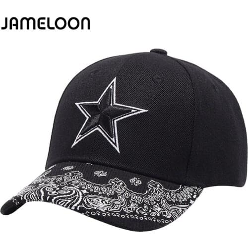 [JAMELOON] fashion star Embroidery baseball cap snapback Hat for men Cap women gorra casquette Wholesale