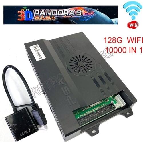 Original Retro Games Pandora BOX 10000 in 1Arcade games Saga 3D Wifi Neo Geo Mvs Maquina Recreativa Support HDMI/VGA 2 Players