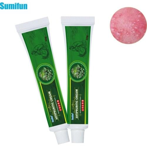 Sumifun 1pcs Skin Care Antibacterial Ointment Anti Itching Antipruritic Dermatitis Eczema Psoriasis Herbal Cream Medical Patch