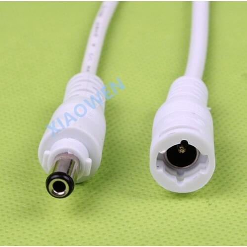 NEW lock buckle Power supply DC male and female head plug line monitoring of power cable LED lamp with DC wiring connector line