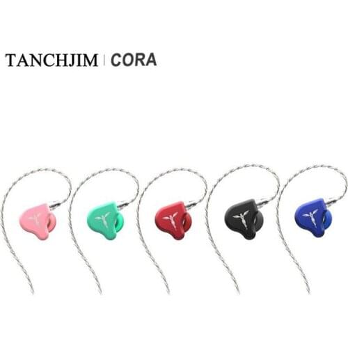 TANCHJIM CORA HIFI Gold-plated 3.5mm Plug OFC Cable In-ear Earphone