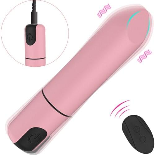 VETIRY Bullet Vibrator Anal Dildo Vibrator Wireless Remote Nipple Clitoris Stimulator G-spot 10 Speeds Adult Sex Toys for Woman
