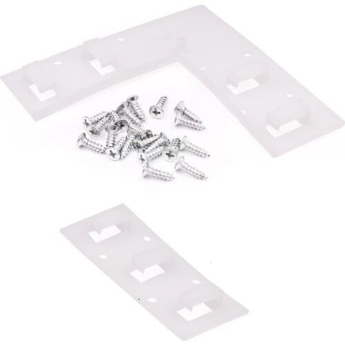 Led Strip Clip Buckle Fixing Clips For Width 17-18mm 5050 2835 5730 3014 Led Strip Light Flexible Led Ribbon Buckle Accessories