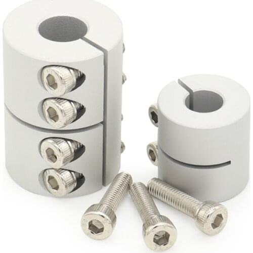 1pc Rigid Coupler D25L40 8x8mm 8x10mm 10x10mm Rigid Coupling Shaft Rod Coupler Section CNC Stepper Motor Carving Machine Screw