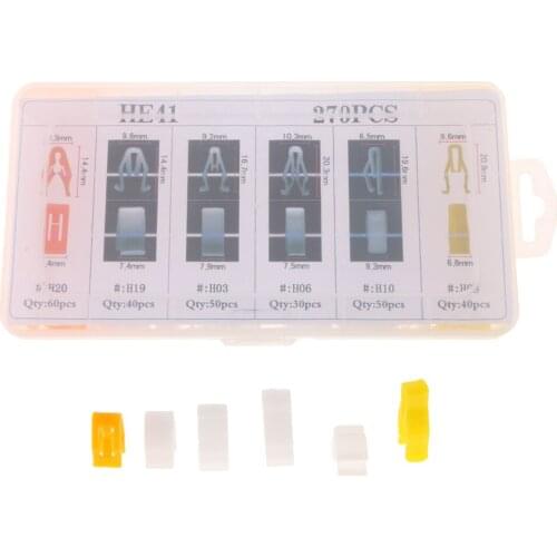 270 Pieces Universal Car Console Instrument Panel Trim Retainer Clips Kit