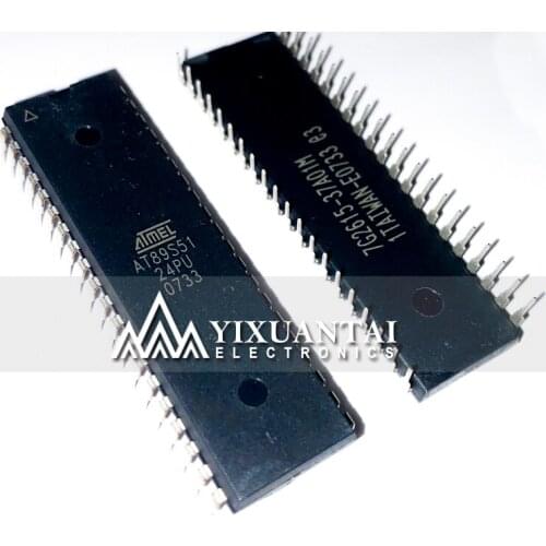 5pcs/lot Free shipping AT89S51-24PU AT89S51-24 AT89S51 DIP40 100% New original