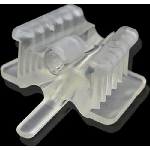 5pcs Dental Silicone Mouth Support Holding Saliva Ejector Suction Tip Occlusal Pad Mouth Opener Retractor Oral Hygiene Material