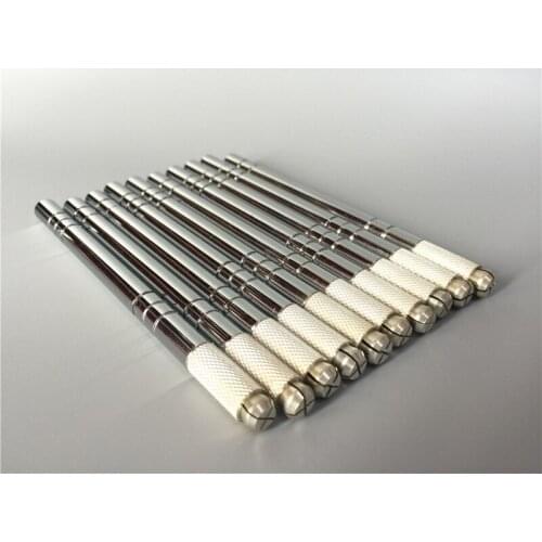 50pcs Professional Permanent Makeup Eyebrow Manual Pen Tattoo Machine For Manual 3D Embroidery Microblading Cosmetic