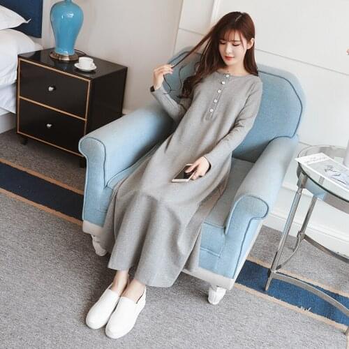 8201# Nursing Maternity Clothing Loose Stylish Slimming Dress for Pregnant Women Pregnancy Nursing Dress