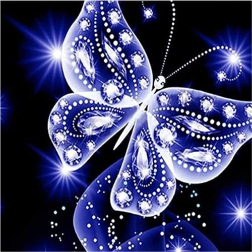 5D DIY Diamond Painting Animal Butterfly Mosaic Imitation Cross Stitch Mosaic Home Decoration Wall Sticker Crafts