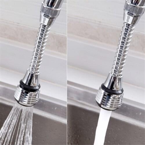 360' Rotating Faucet Extender Bubbler Splash-proof Headband Valve Pressure Reducing Water Spout Water Saver For Bathroom Kitchen