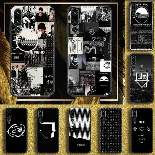 Neighbourhood NBHD Rock Phone case For Huawei P Mate P10 P20 P30 P40 10 20 Smart Z Pro Lite 2019 black soft prime trend Etui