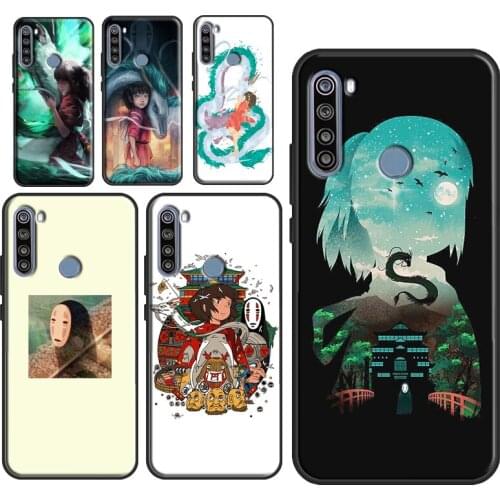 Spirited Away Anime Phone Cover For Xiaomi Redmi Note 9 Pro 8 7 8T 9S 7A 8A 9A 9C 9T K40 Redmi Note 10 Case