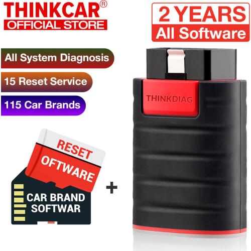 Thinkcar thinkdiag Old version Obd2 Bluetooth All free car full system obd2 code reade rsame as easydiag diagnostic tools