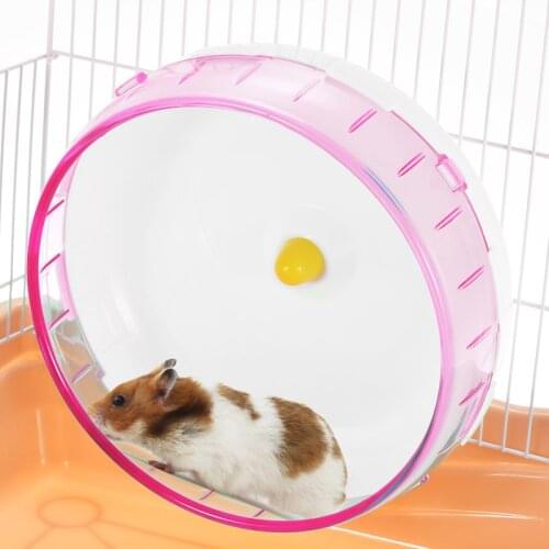 Hamster Running Disc Toy Silent Rotatory Jogging Wheel Pet Sports Wheel Toys-30