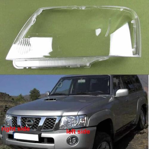 For Nissan Patrol 2004 2005 2006 2007 2008 2009 2010 2011 Headlights Shell Mask Transparent Cover Lampshdade Headlamp Shell