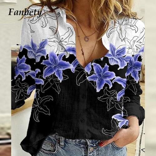 Fanbety Button Down Blouses