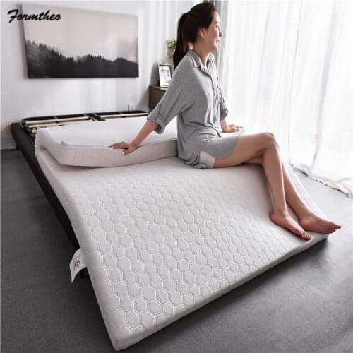 FORMTHEO Latex Mattress Topper 120*200 Tatami Thicken 5/10cm Floor Matras Bed Topper With Removable Cover