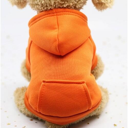 Pet Dog Hoodie Coat Soft Fleece Winter Warm Puppy Clothes Dog Sweat shirt Dog Costume For All Dogs Pet Supplies Puppy Clothes