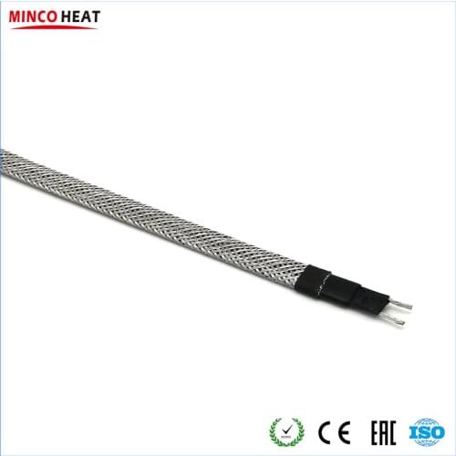20m Explosion proof type low temperature self regulating defrost water pipe freeze protection in winter heating cable