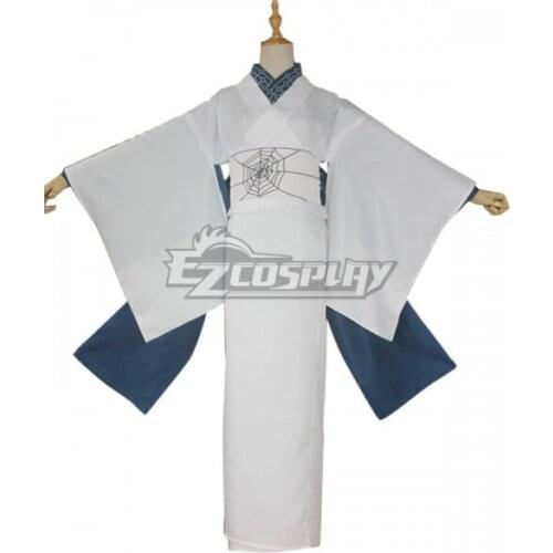 Older Sister Spider Demon White Kimono Outfit Halloween Party Adult Kimono Christmas Carnival Party Cosplay Costume E001