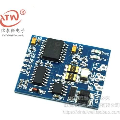 TTL to RS485 Module RS485 Signal Converter 3V 5.5V Isolated Single Chip Serial Port UART Industrial Grade Module