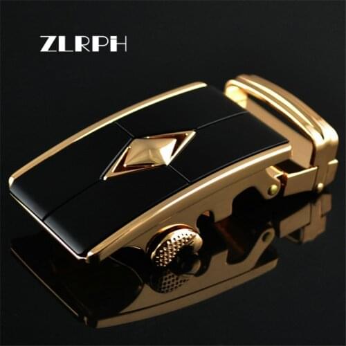 ZLRPH Famous Brand Belt Buckle Men Top Quality Luxury Belts Buckle for Men Strap Male Metal Automatic Buckle