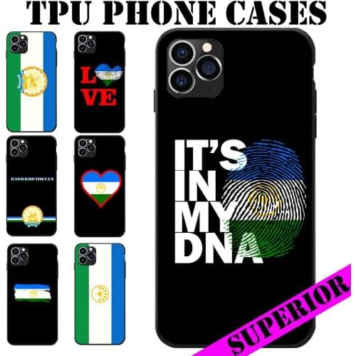For XIAOMI 5 6 8 9 MAX MIX NOTE LITE PRO CC SE Bashkortostan Flag Coat Of Arms Map Theme Soft TPU Phone Cases