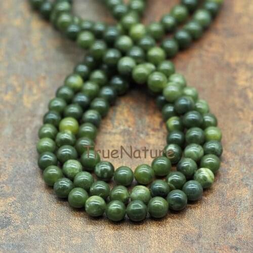 Fashion Nephrites Loose Beads Jewelry Canada Jades Round Beads Full Strands In 8 mm 15.5 Inch Strands BE5679
