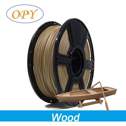Opy Pla Wood Filament 1Kg 1 75Mm Wooden Pla Plastic 3D Printer Welding Rod 10M 100G Printing Materials Prototype Dropshipping