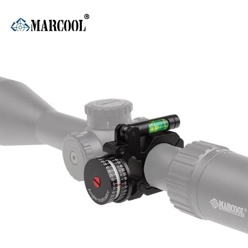 Hunting Right Hand Angle Indicator(ADI/ACI) Rifle Scope Bubble Level Fit 25.4mm/30mm Mount Rings for Optical Mounting Accessory
