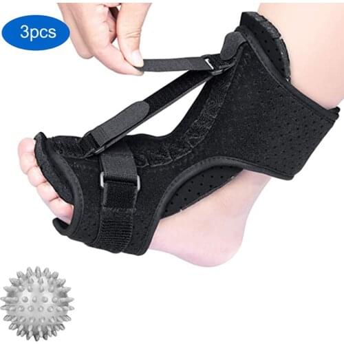 Adjustable Plantar Fasciitis Night Splint Foot Drop Trainer Orthosis Stabilizer Brace Support Pain Relief Foot Massage Care Tool