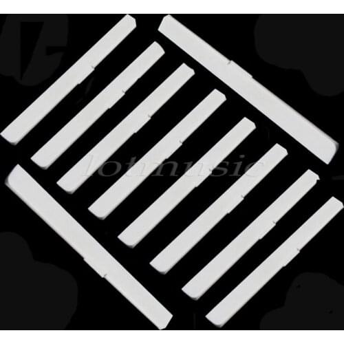 10Pcs New Bone Bridge Saddle saddles for Classical Guitar Parts