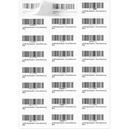 Sonar-30 UP 1" x 2-5/8" Shipping Address Labels for Laser & Inkjet Printer Easy Peel Adhesive