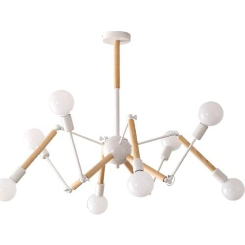 Vintage Modern LED Chandelier Spider Lustre E27 Livingroom Lighting For Kitchen Restaurant Chandeliers Fixture Lights LED