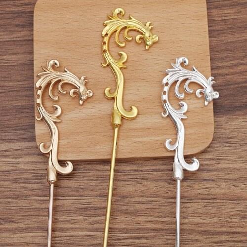 5 Pieces Vintage Metal Hair Sticks Headwear Step Shake Hairpins Bridal Chopsticks Hair Accessories