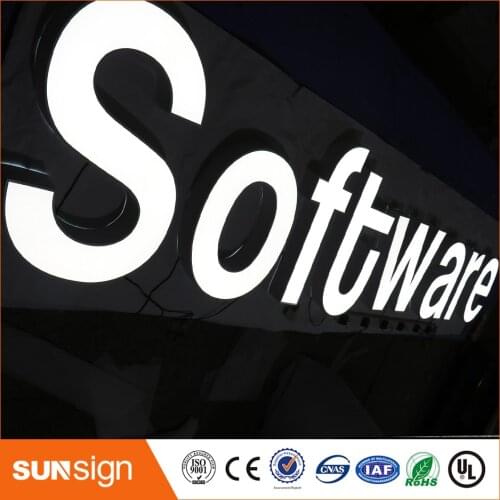 High bright frontlit 3d led letter sign, letter, led letter