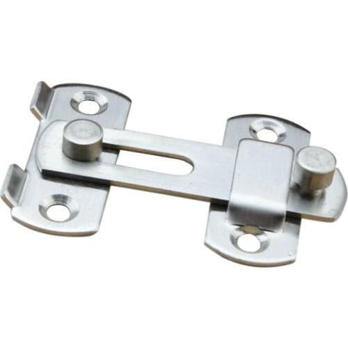Gate Latch Bolt Catch Latch Lock For Cabinet Bar Closet Shed Cabin Garage Steel Home Safety Latch Slide Lock Hardware