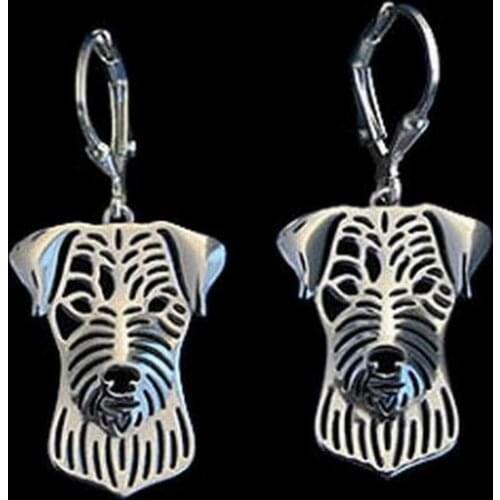 Lovers' Jewelry Alloy Dog Earrings Women Parson Russell Terrier Earrings For Women