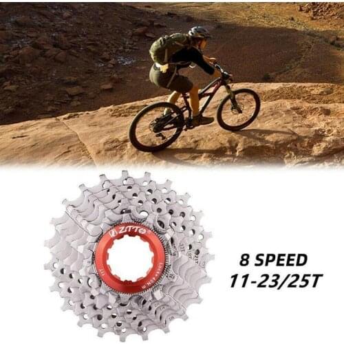 Ztto Mountain Bike Road Bike Bike 8s 16s 24s Speed Freewheel Sprocket 8s 11-23t Cassette Freewheel 8v K7 for Bicycle
