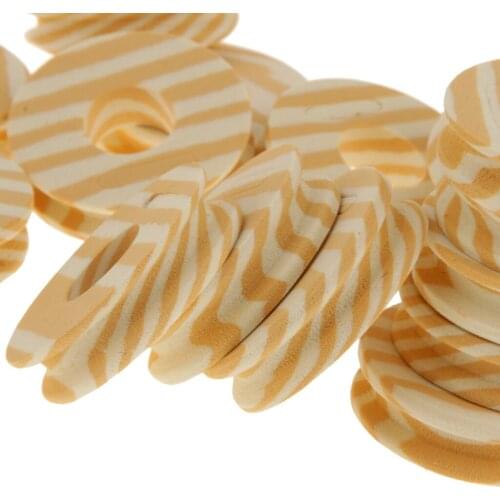 100 Pcs Round EVA Fishing Tool Bobbins Spools Hook Line Rig Trace Storage