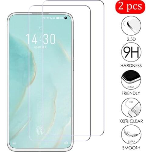 2Pcs 2.5D Screen Protector Glass For Meizu 17 Pro Explosion Proof Tempered Galss For Meizu 17 Phone Proof Protective Film Cover
