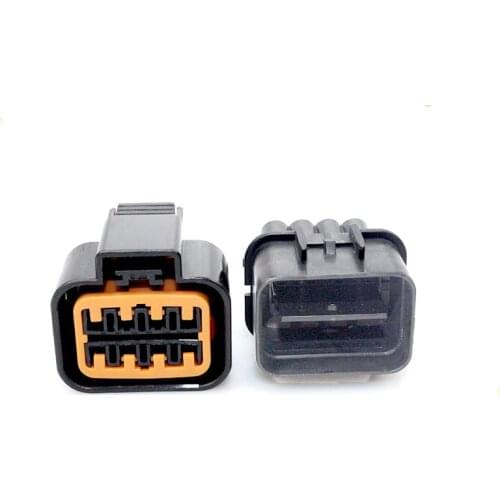 10sets/lot 8 Pin/Way Male Female KUM PB625-08027 PB621-08020 Sealed Automotive Connector Headlight Plug Socket For Audi BMW Ford