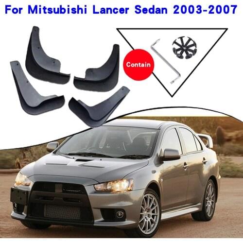 Car Fender Accessories For Mitsubishi Lancer EX 2007-2013 Mudguards Splash Guards Fender Mudflaps Car Fender Mud Flaps