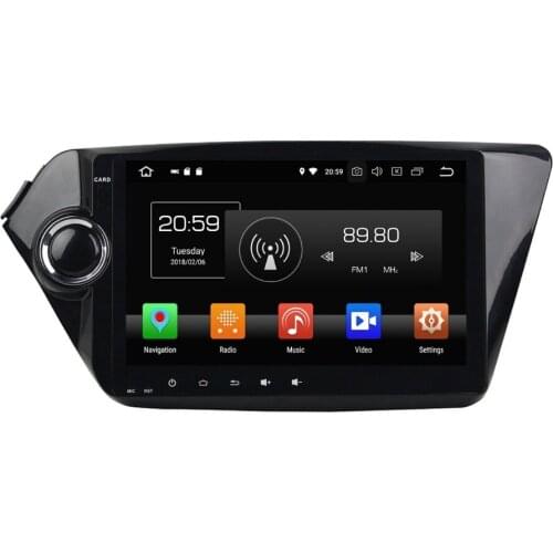Android 8.0 Octa Core Car Audio DVD Player for Kia K2 RIO 2012-2015 4GB RAM Car Radio GPS WIFI Bluetooth 32GB ROM USB DVR