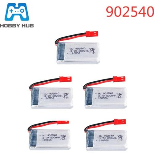 Lipo Battery 902540 3.7V 800mah for Syma SYMA x5 X5C X5SC X5SW X5HW X5UW CX-30 M68 X300 X400 X500 X800 HJ818 HJ819 3.7v Battery